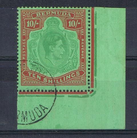 Image of Bermuda SG 119a FU British Commonwealth Stamp
